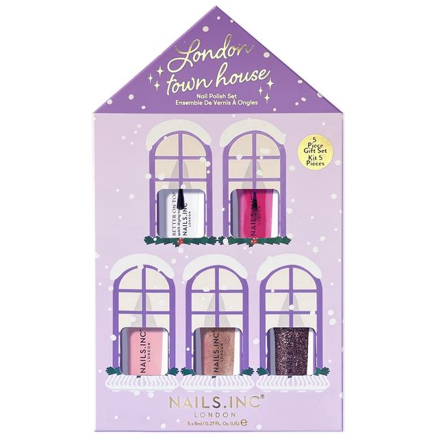 nails inc. London Town House 5-Piece Nail Polish Gift Set on Productcaster.