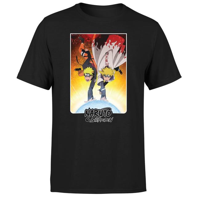 Naruto Fight Unisex T-Shirt - Black - XL on Productcaster.