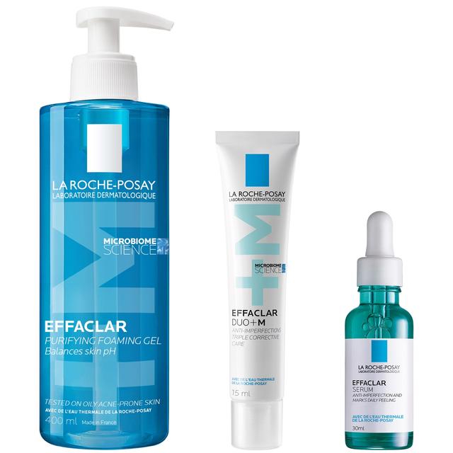 La Roche-Posay Breakout-Fighting Set- High Strength: Effaclar Cleanser, Serum and Corrective Care on Productcaster.