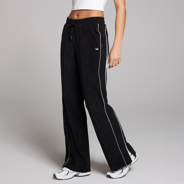 MP Women's Lifestyle Towelling Joggers - Black - XS on Productcaster.