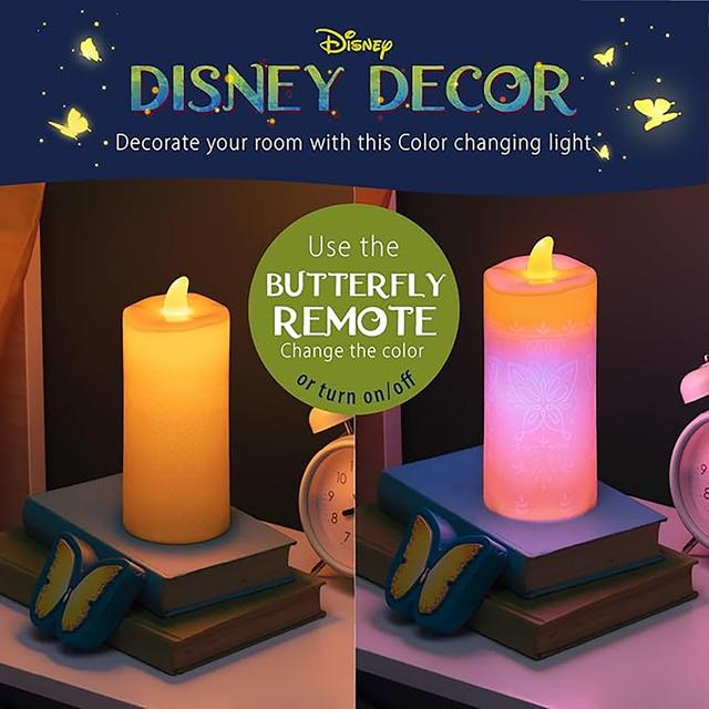 Disney: Encanto – Candle with Butterfly Light with Remote on Productcaster.