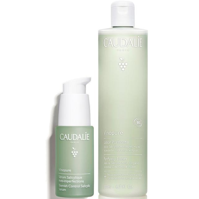 Caudalie Vinopure Toner and Serum Bundle on Productcaster.