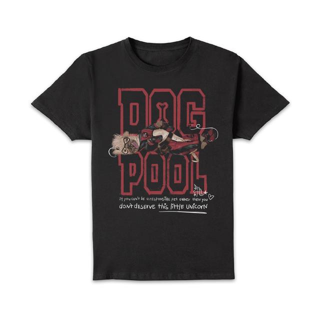 Deadpool & Wolverine Little Unicorn Unisex T-Shirt - Black - XXL on Productcaster.