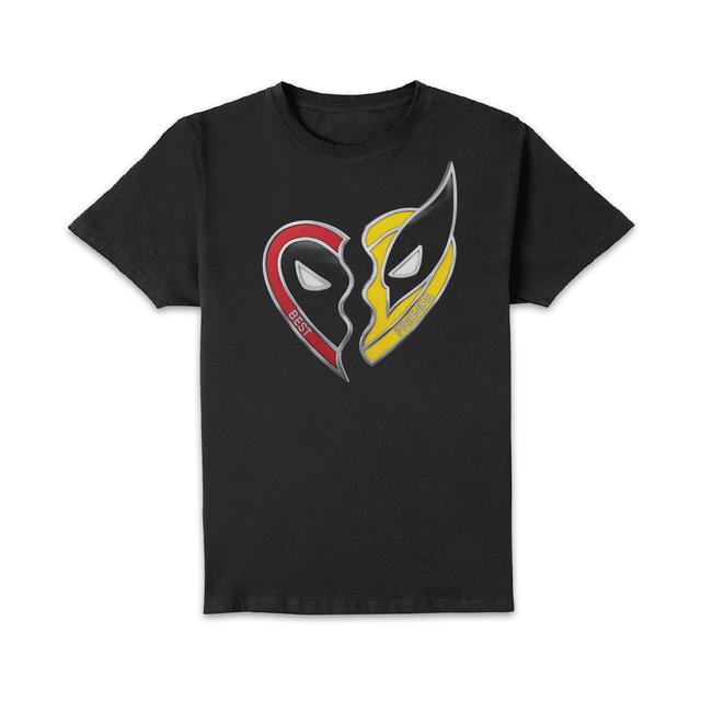 Deadpool & Wolverine Charm Unisex T-Shirt - Black - 5XL on Productcaster.