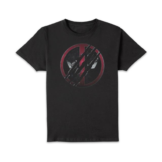 Deadpool & Wolverine Logo Unisex T-Shirt - Black - XS on Productcaster.