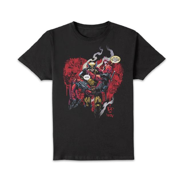 Deadpool & Wolverine Best Friends Unisex T-Shirt - Black - 3XL on Productcaster.