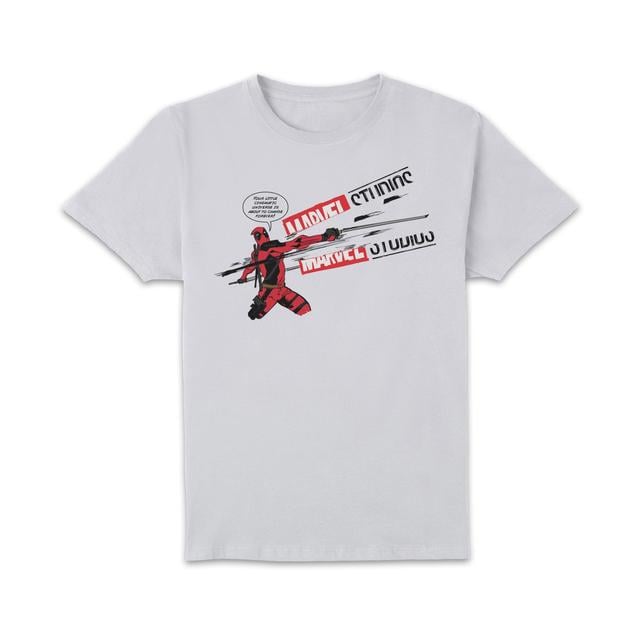 Deadpool & Wolverine Little Cinematic Universe Unisex T-Shirt - White - M on Productcaster.