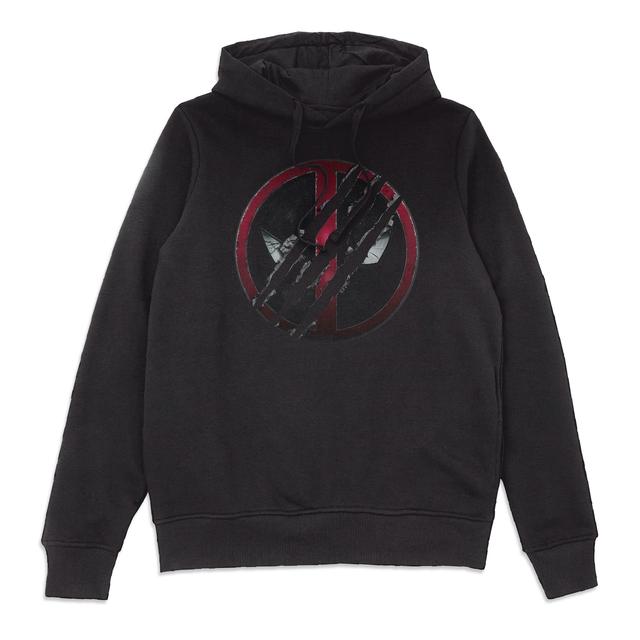 Deadpool & Wolverine Logo Hoodie - Black - XL on Productcaster.