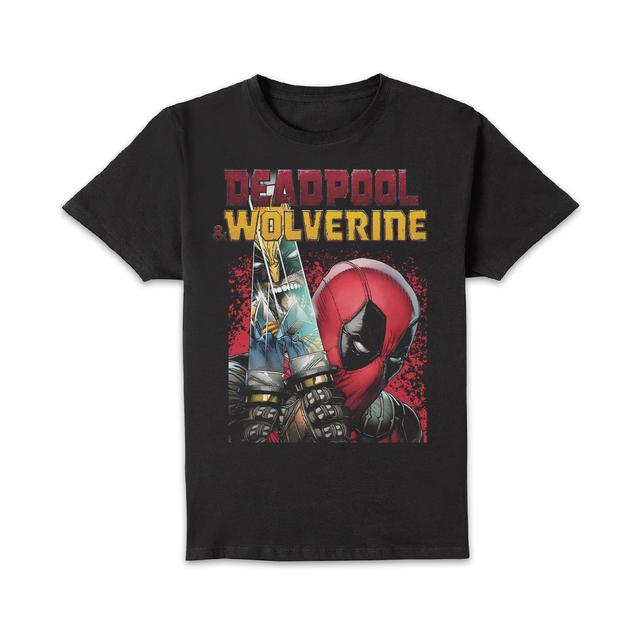 Deadpool & Wolverine V.s Unisex T-Shirt - Black - 3XL on Productcaster.