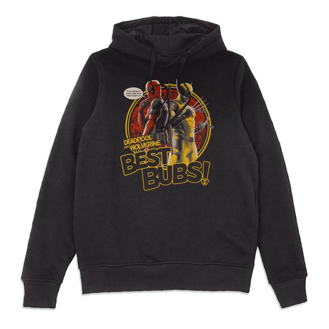 Deadpool & Wolverine Best Bubs! Hoodie - Black - XXL on Productcaster.