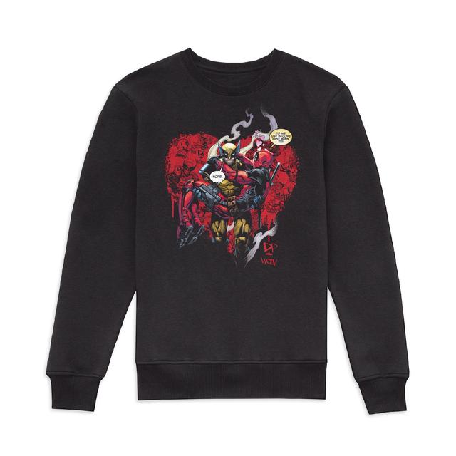 Deadpool & Wolverine Best Friends Sweatshirt - Black - XL on Productcaster.