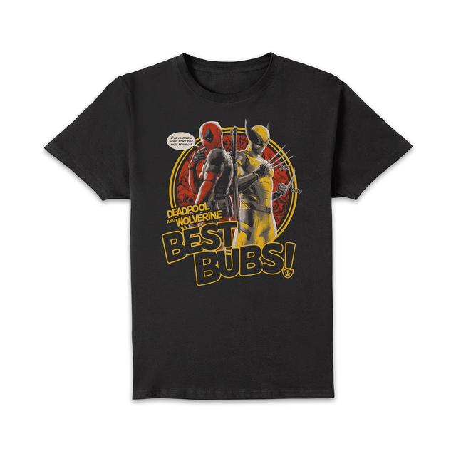 Deadpool & Wolverine Best Bubs! Unisex T-Shirt - Black - L on Productcaster.