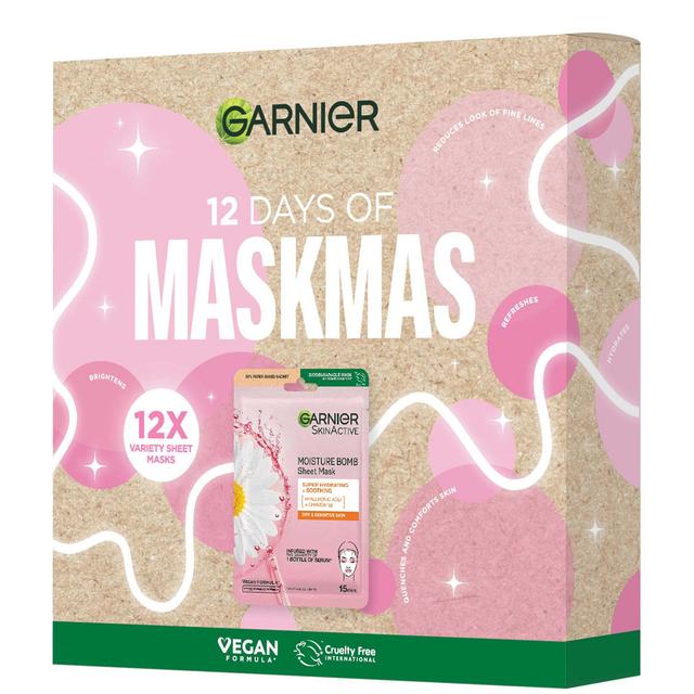 Garnier 12 Days of Maskmas Giftset on Productcaster.