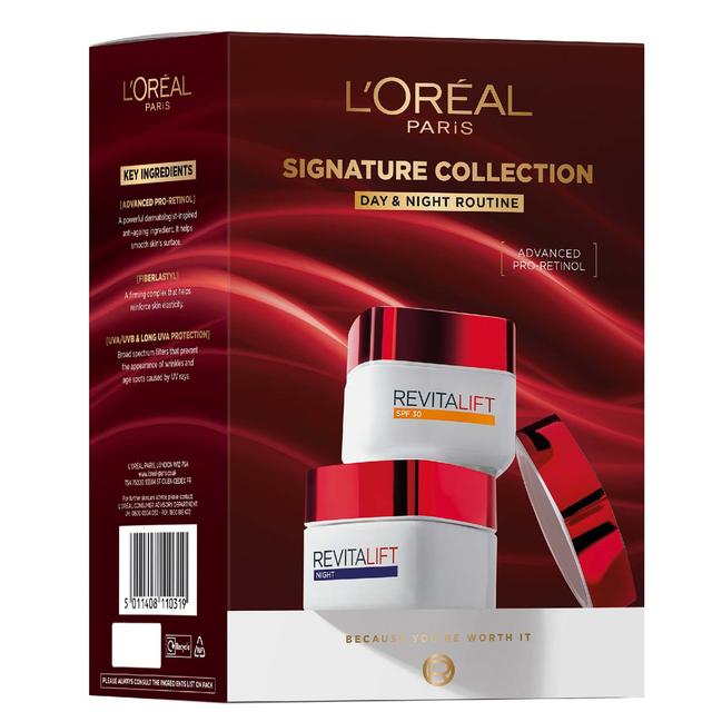 L'Oréal Paris Signature Collection Pro-Retinol, Your Anti-Ageing and Firming Duo for Youthful Radiance on Productcaster.