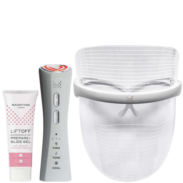 MAGNITONE London GetLit LED Face Mask with FaceRocket Firming and Toning Device Bundle on Productcaster.