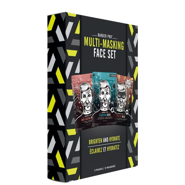 BARBER PRO Multi-Masking Face Set (Worth £16) on Productcaster.