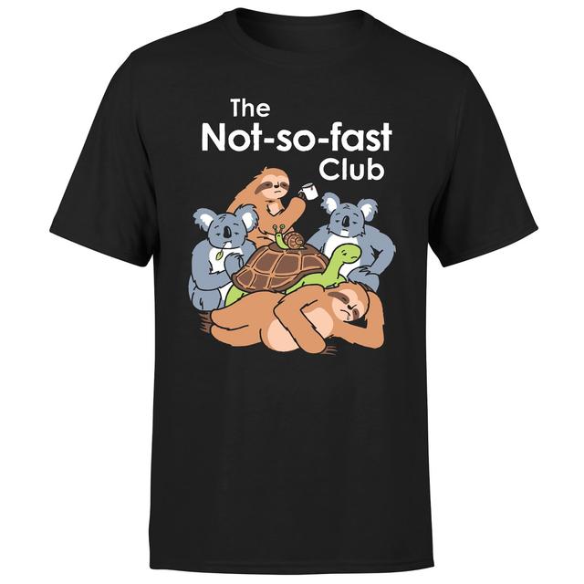 Threadless x IWOOT The Not So Fast Club Men's T-Shirt - Black - XL on Productcaster.