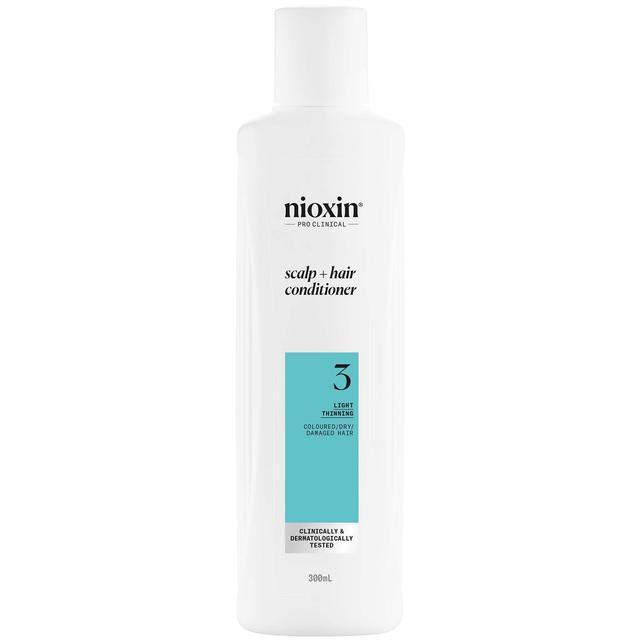 NIOXIN Scalp and Hair Thickening System 3 Conditioner for Coloured Dry and Damaged Hair with Light Thinning 300ml on Productcaster.