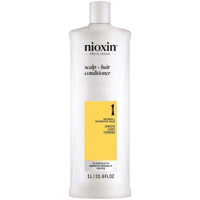 NIOXIN Scalp and Hair Thickening System 1 Conditioner for Natural Hair with Light Thinning 1L on Productcaster.