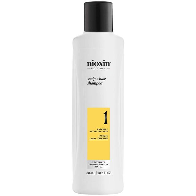 NIOXIN Scalp and Hair Thickening System 1 Shampoo for Natural Hair with Light Thinning 300ml on Productcaster.