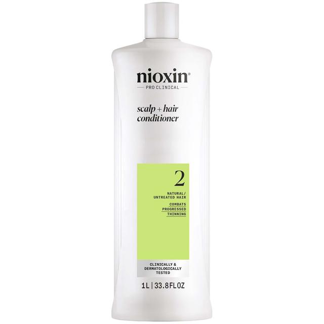 NIOXIN Scalp and Hair Thickening System 2 Conditioner for Natural Hair with Progressed Thinning 1L on Productcaster.