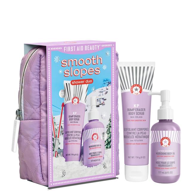 First Aid Beauty Smooth Slopes – Shower Duo Holiday Gift Set (Worth £50) on Productcaster.