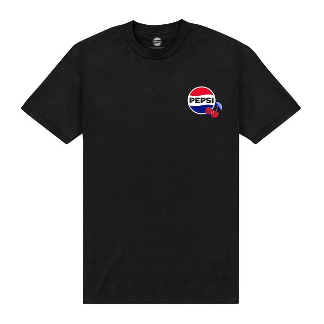 Pepsi Co. Logo Men's T-Shirt - Black - 4XL on Productcaster.