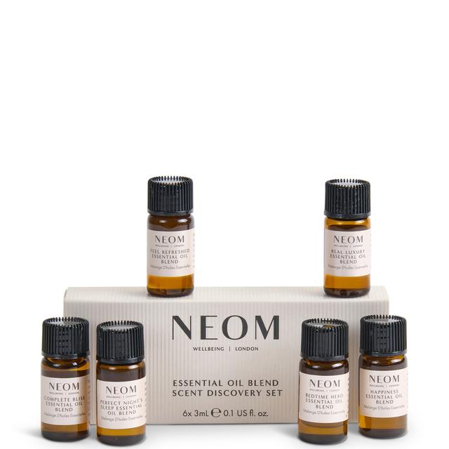 NEOM Wellbeing Essential Oil Blend Scent Discovery Set on Productcaster.