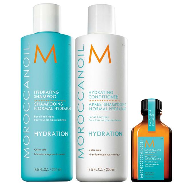 Moroccanoil Hydrating Shampoo and Conditioner with Free Moroccanoil Treatment 25ml on Productcaster.