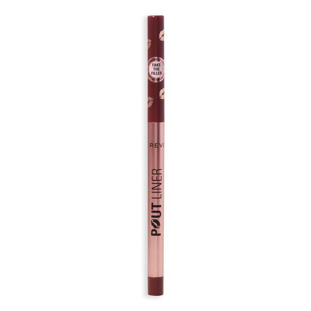 Makeup Revolution Pout Bomb Plumping Lip Liner 0.2g (Various Shades) - Cookie Warm Brown on Productcaster.