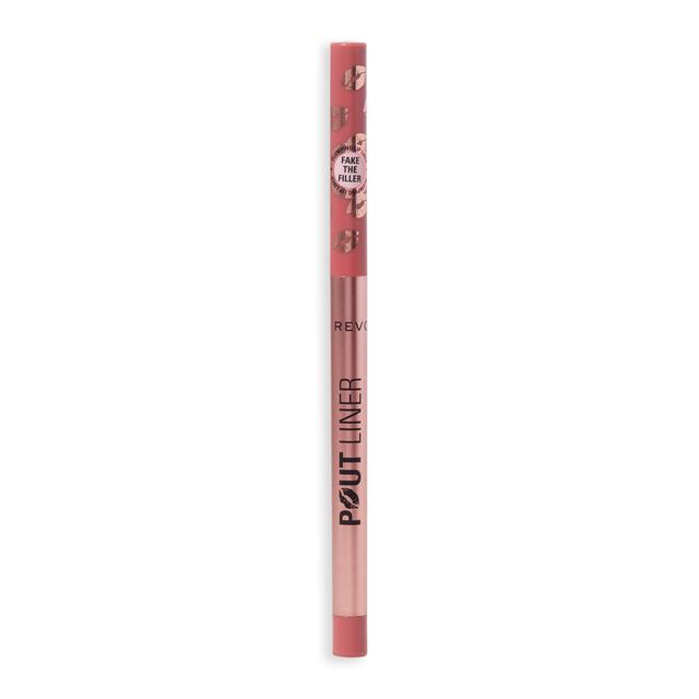 Makeup Revolution Pout Bomb Plumping Lip Liner 0.2g (Various Shades) - Chauffeur Nude on Productcaster.