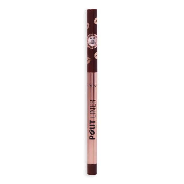 Makeup Revolution Pout Bomb Plumping Lip Liner 0.2g (Various Shades) - Deepest Mauve on Productcaster.