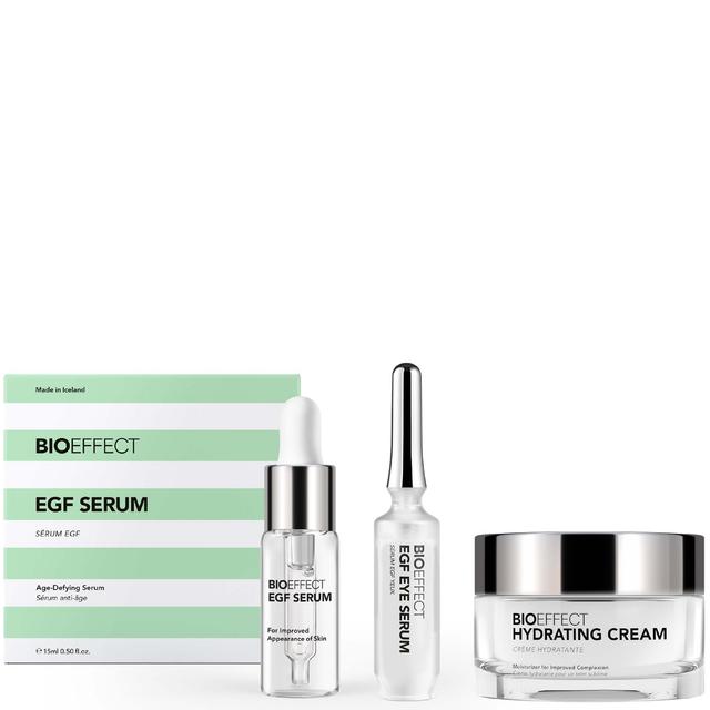 BIOEFFECT EGF Prevent Set including EGF Serum, EGF Eye Serum and Hydrating Cream 50ml on Productcaster.