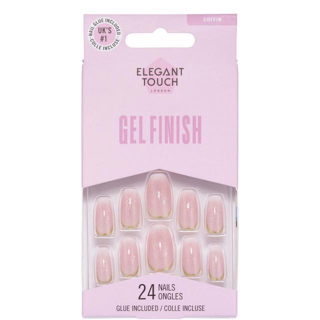 Elegant Touch Gel Finish Glitter Nails Lustre on Productcaster.