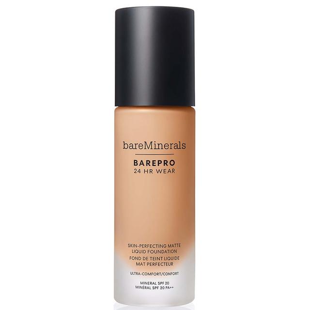 bareMinerals Barepro 24Hr Matte Comfort Liquid Foundation Mineral Spf20 30ml (various shades) - Light 22 Warm on Productcaster.