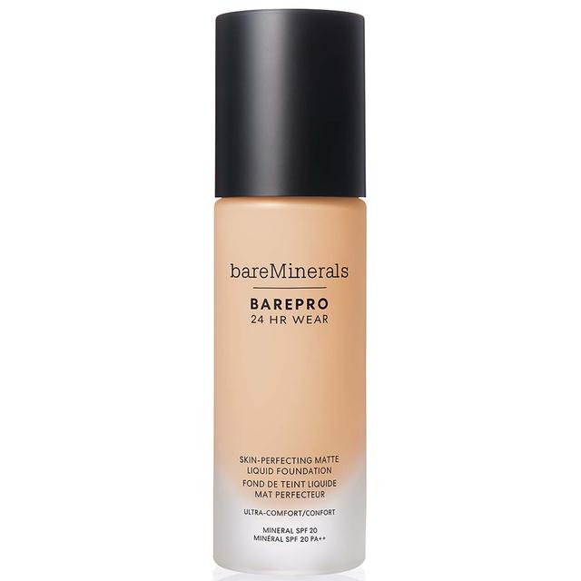 bareMinerals Barepro 24Hr Matte Comfort Liquid Foundation Mineral Spf20 30ml (various shades) - Light 21 Neutral on Productcaster.