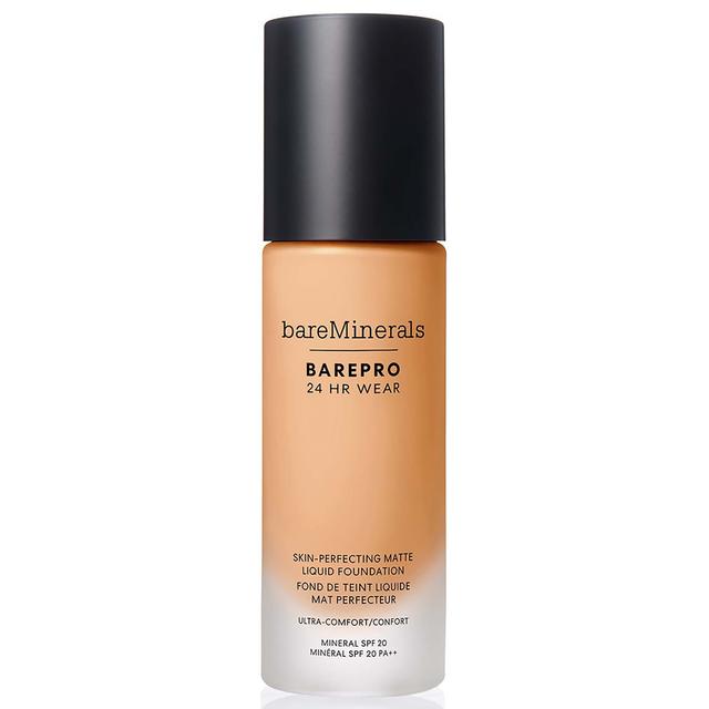 bareMinerals Barepro 24Hr Matte Comfort Liquid Foundation Mineral Spf20 30ml (various shades) - Med. 30 Neutral on Productcaster.