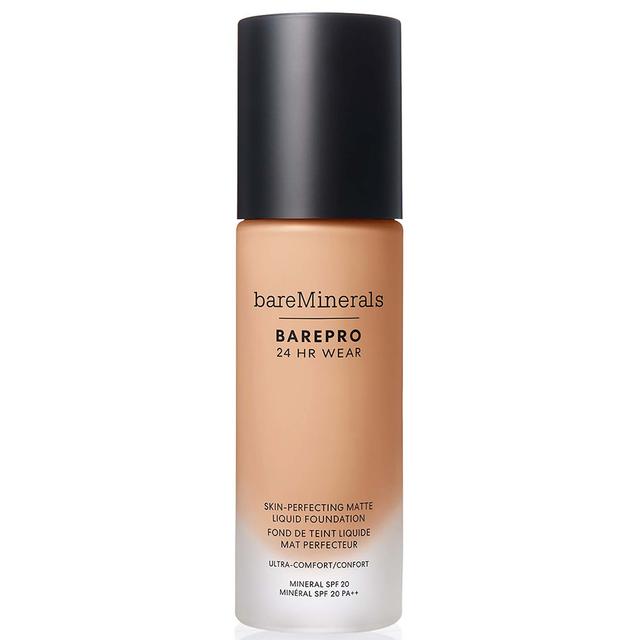 bareMinerals Barepro 24Hr Matte Comfort Liquid Foundation Mineral Spf20 30ml (various shades) - Med. 32 Cool on Productcaster.