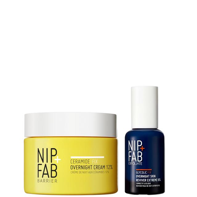 NIP+FAB Overnight Skin Glow duo on Productcaster.