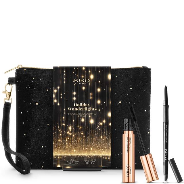 KIKO Milano Stayglam Black Duo Eyes Gift Set (Worth £24.48) on Productcaster.