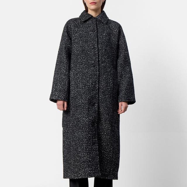 Leveté Room Women's LR-Hailey 1 Coat - Black Combi - M on Productcaster.