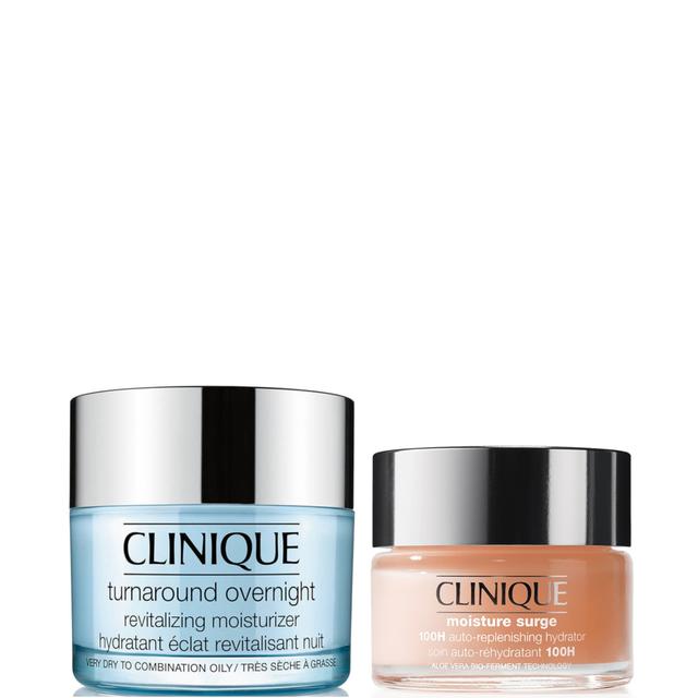 Clinique Glowing Day & Night Moisturiser Duo with Hyaluronic Acid on Productcaster.