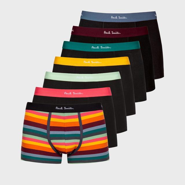 PS Paul Smith 7-Pack Cotton-Blend Boxer Shorts - S on Productcaster.