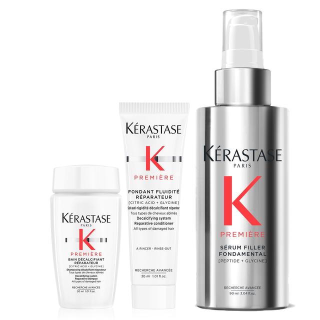 Kérastase Première Repairing Anti-Frizz Filler Heat Protecting Hair Serum for Damaged Hair 90ml with Free Travel Size Duo on Productcaster.