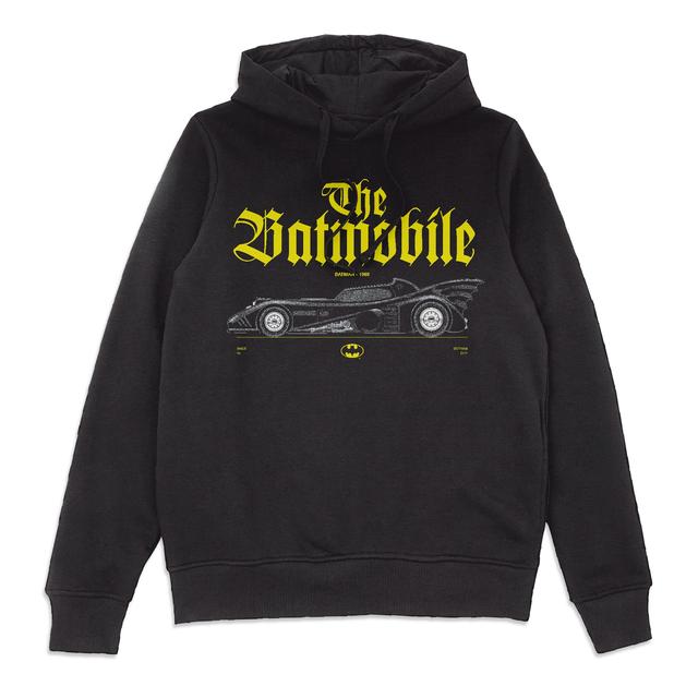 BATMAN Batmobile Profile Hoodie - Black - XL on Productcaster.