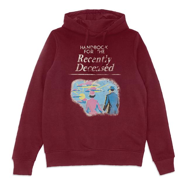 Beetlejuice Handbook For The Recently Deceased Hoodie - Burgundy - L on Productcaster.