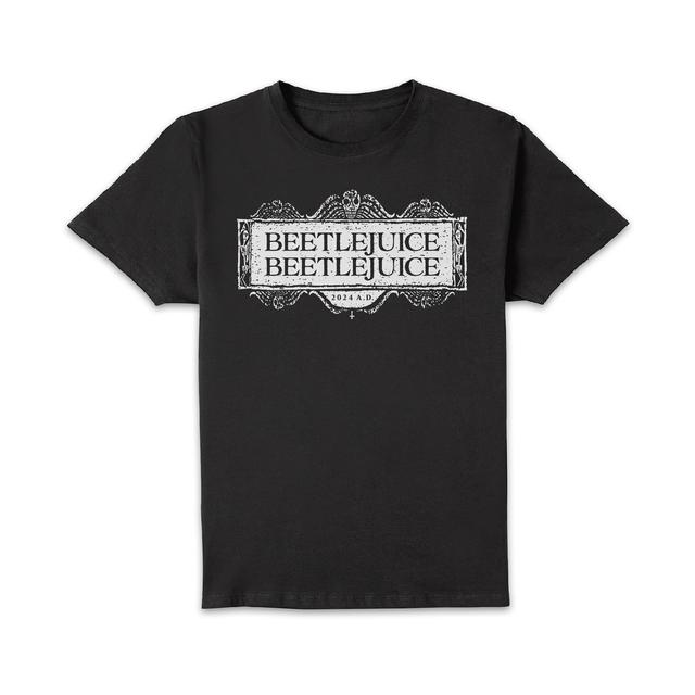 Beetlejuice Logo Unisex T-Shirt - Black - XL on Productcaster.