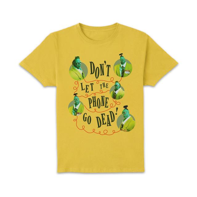 Beetlejuice Don't Let The Phone Go Dead Unisex T-Shirt - Yellow - L on Productcaster.