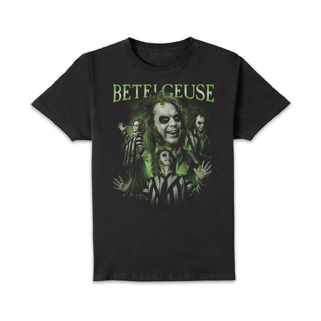 Beetlejuice Ghost With The Most Unisex T-Shirt - Black - XS on Productcaster.