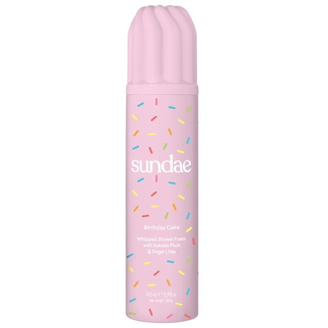 SUNDAE Body Birthday Cake Whipped Shower Foam with Kakadu Plum & Finger Lime 260ml on Productcaster.